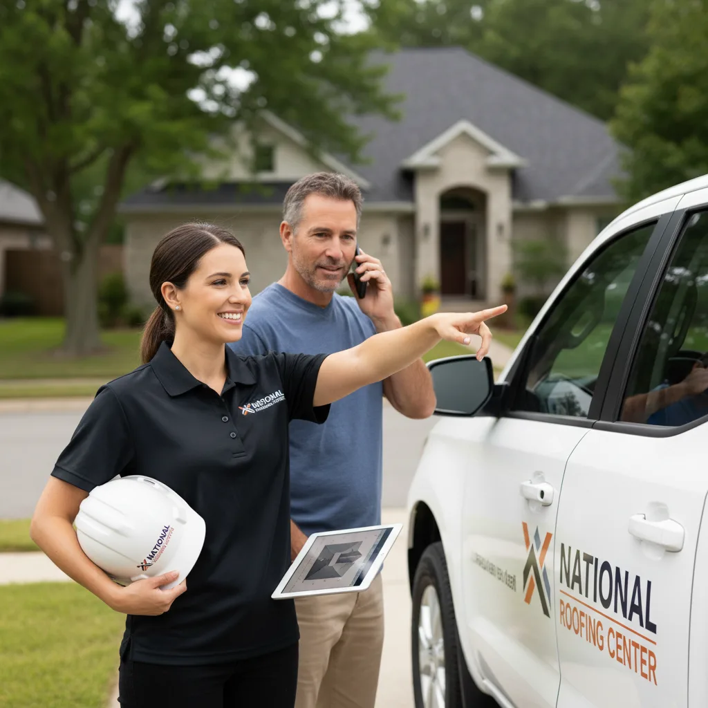 National Roofing Center customer support in Sachse